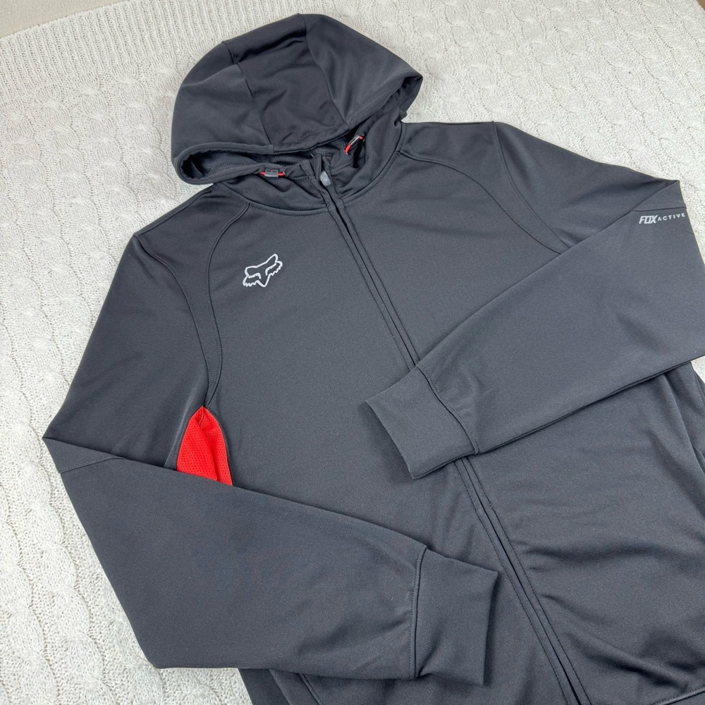 Fox Performance Active Full Zip Hooded Jacket Men… - image 5